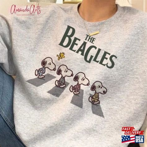 The Beagles Snoopy Shirt Merch Gift Abbey Road Fall Dogs Inspired Hoodie Sweatshirt Check more at https://amandaarts.com/product/the-beagles-snoopy-shirt-merch-gift-abbey-road-fall-dogs-inspired-hoodie-sweatshirt/ Snoopy Merch, Dog Merch, Fall Dogs, Snoopy Hoodie, Snoopy Gifts, Snoopy Shirt, Fall Dog, Gift Inspo, Abbey Road