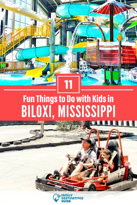 Dreaming about a family vacation to Biloxi, Mississippi and looking for things to do? We’re FamilyDestinationsGuide, and we’re here to help: Discover the most fun things to do in Biloxi with kids - so you get memories that last a lifetime! #biloxi #biloxithingstodo #biloxiwithkids #biloxiactivities Fun Things To Do In Mississippi, Things To Do In Gulfport Mississippi, Biloxi Mississippi Things To Do, Mississippi Beaches, Things To Do In Mississippi, Mississippi Biloxi, Mississippi Vacation, Biloxi Beach, Mississippi Travel