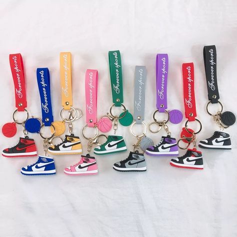 Cartoon Mini Sports And Leisure Basketball Shoes Keychain 3D Shoe Model Popular Bag Pendant Car Key Ring Accessories Shoes Keychain, Shoe Model, Ring Accessories, Car Key Ring, Popular Bags, Accessories Rings, Key Chains, Quality Jewelry, Basketball Shoes