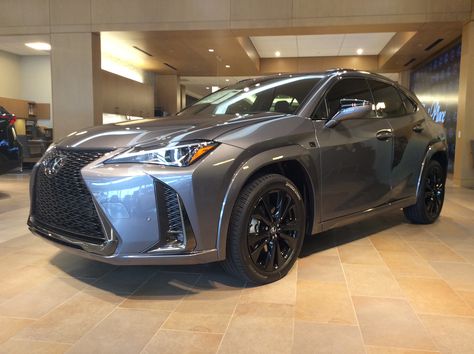 2019 Lexus UX 200 F-sport with OE wheels #2019 #CVDAuto #Lexus #UX Lexus Ux 250h F Sport, Lexus Lx 600 F Sport, Lexus Is 300 F Sport, 2021 Lexus Is350 F Sport, Lexus Ux Hybrid, Car Shop, Strong Women, Car Design, Cool Cars