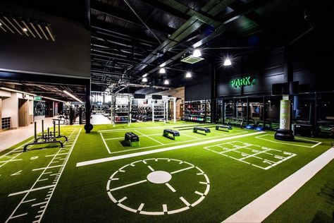 Training Center Design, Sports Training Facility, Indoor Soccer Field, Gym Architecture, Boutique Gym, Dream Gym, Dream Home Gym, Gym Design Interior, Home Gym Garage