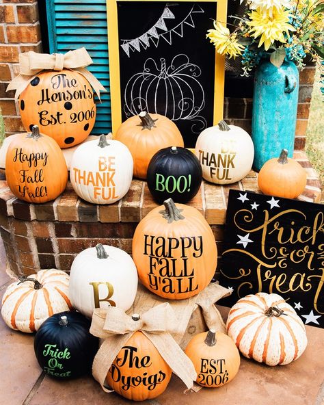 Fall Halloween Decor, Fall Holidays, Smash Cake, Fete Halloween, Painted Pumpkins, Pumpkin Decorating, Happy Fall, Fall Fun, Diy Halloween