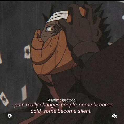 Pain 🥺 Anime Quotes About Life, Best Anime Quotes, Anime Motivation, Naruto Quotes, Tobi Obito, Look Up Quotes, Anime Quotes Inspirational, To Be Known, Genius Quotes