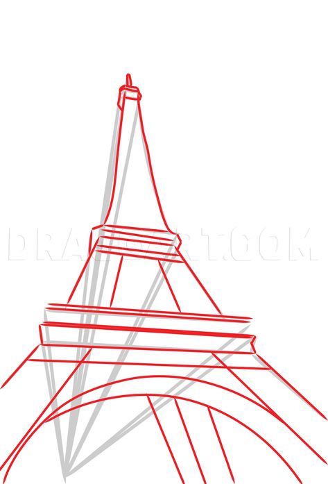 How To Draw The Eiffel Tower by DuskEyes969 | dragoart.com Paris Drawing Easy, Eiffel Tower Drawing Easy, Eiffel Tower Drawing, Digital Art Programs, Paris Drawing, Eiffel Tower Art, Perspective Sketch, Architecture Drawing Sketchbooks, Tower In Paris