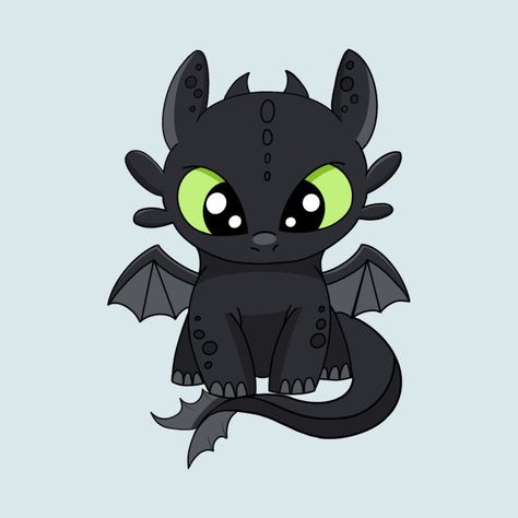 Check out this awesome 'Baby Toothless fanart%2C How to train your dragon%2C night lig...' design on @TeePublic! Toothless Light Fury, Toothless And Light Fury, Dragon Toothless, Baby Dragons, Light Fury, Night Fury, Train Your Dragon, How To Train, Toothless