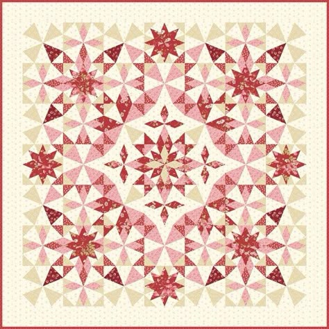 Alaska Rainbow Quilt Along – Week 4 Alaska Quilt, Inspirational Quilts, Traditional Quilt Patterns, Storm At Sea, Sea Quilt, Kaleidoscope Quilt, Patchwork Blocks, Fun Quilt, Red And White Quilts