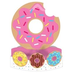 Donut Decorations : Target Blue Tableware, Donuts With Dad, Donut Party Ideas, Donut Party Supplies, Donuts Sprinkles, Donut Party Decorations, Donut Theme Party, Table Coordinate, Giant Donut