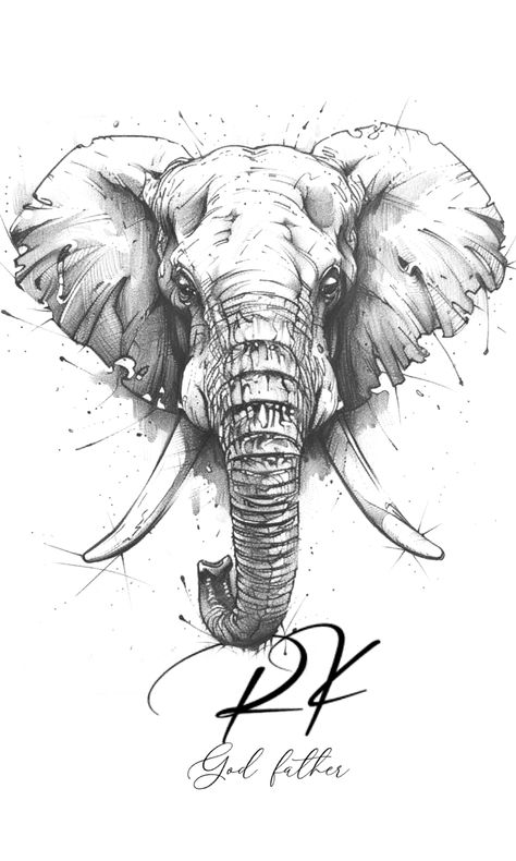 Elephant Tattoo Design Men, Elephant Tattoos Men, Elephant Mandala Tattoo, Elephant Head Tattoo, Elephant Tattoo Design, Hand Tats, Cool Arm Tattoos, Elephant Tattoo, Elephant Tattoos