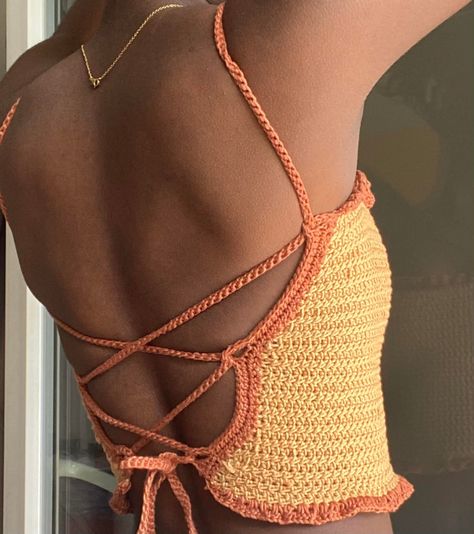 Crochet Swimwear Pattern, Ruffle Crochet, Confection Au Crochet, Mode Crochet, Crochet Clothing And Accessories, Crochet Inspo, Creative Idea, Crochet Fashion Patterns, Valentines Outfits