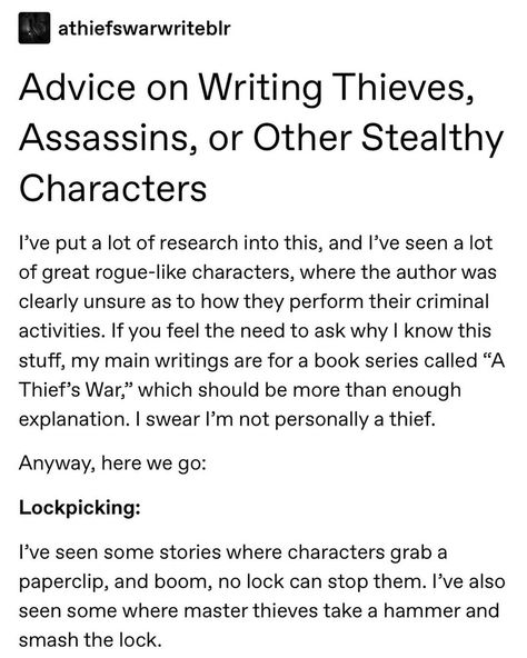 Writing Tips on Instagram: “My book is about thieves, so this really helps me a lot. Funny enough my book is called “A Thief’s Life” and the title for his book is “A…” Books On Writing, A Little Life Characters, Titles For Books, Book Title Ideas, Writing Posters, Writing Inspiration Tips, Writer Tips, Writing Prompts For Writers, Writing Dialogue Prompts