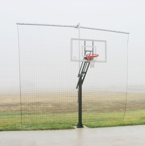 Basketball Hoop Driveway, Basketball Backstop, Home Basketball Court, Hoop Net, Diy Basketball, Basketball Court Backyard, Hoop Games, Backyard Basketball, Pool Basketball