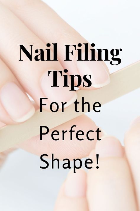 How To File Natural Nails Almond, Filing Almond Nails, Short Nail Filing Shapes, Squared Oval Nails Short, How To File Round Nails, Shaping Your Nails, How To File Ballerina Nails Shape, Nail Shapes Natural Nails, How To File Squoval Nails