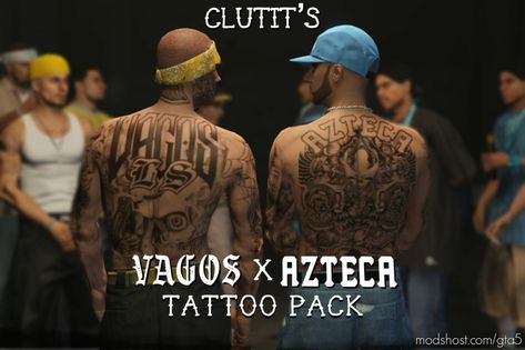 Gta 5 Tattoo, Azteca Tattoo, V Tattoo, Gang Signs, Gta 6, Automotive Artwork, San Andreas, Gta 5, Grand Theft Auto