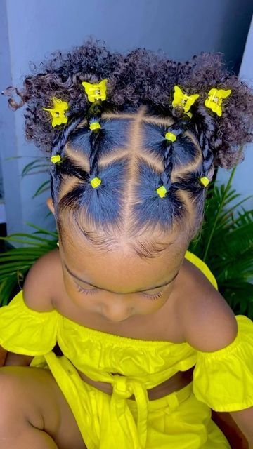 - Check more at https://howcandothis.com/hairstyleideas/83279/ Black Kid Hair Styles, Simple Toddler Hairstyles Black, Cute Toddler Hairstyles Black, Cute Hairstyles For Babies, Short Toddler Hairstyles Black, Baby Hairstyles Black, Black Babies Hairstyles Infant, Mixed Toddler Hairstyles, Hairstyles For Curly Hair Kids