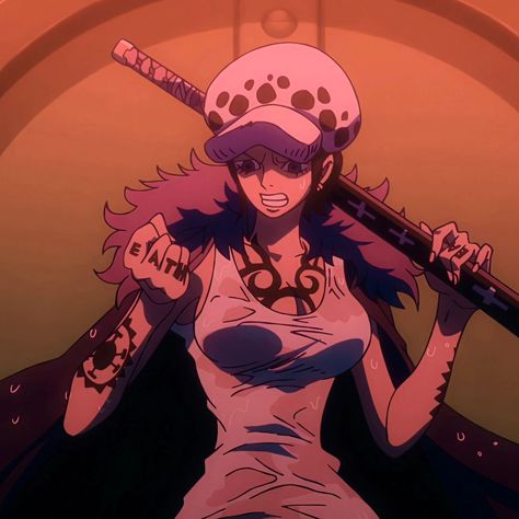 Female Law, Trafalgar D Water Law, Law Icon, Law One Piece, One Piece Man, One Piece Funny, Trafalgar Law, One Piece Fanart, Manga Anime One Piece