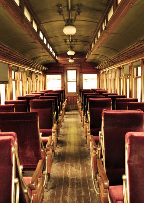 Inside the Old Train Train Interior, Circus Train, Luxury Train, Old Trains, Old Train, Vintage Train, Train Car, Glossy Print, Steam Trains