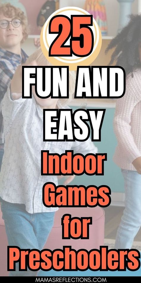 Fun Indoor Activities For Kids Games To Play With Preschoolers, Preschool Games Indoor, Indoor Play Activities, Games For Preschoolers Indoor, Play Activities For Preschoolers, Toddler Preschool Activities, Babysitting Games, Indoor Preschool Activities, Games To Play Inside