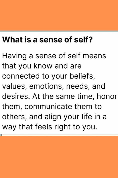 Sense of self Strong Sense Of Self Quotes, Lost Sense Of Self, No Sense Of Self, Self Differentiation, Sense Of Self Quotes, Strong Sense Of Self, Finding Your Identity, Self Identity, Belief Quotes