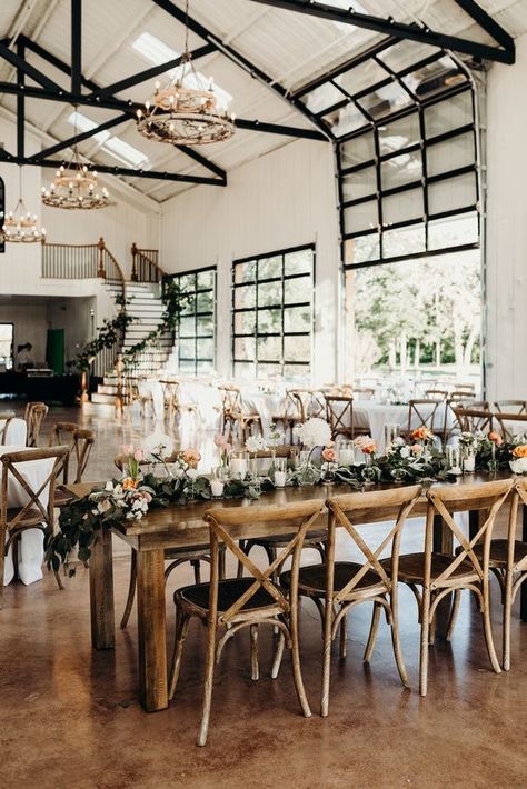 Event Venue Business, Industrial Doors, Event Venue Design, Farmhouse Wedding Venue, Wedding Venue Business, Wedding Event Space, Event Space Design, Shed Wedding, Event Venue Spaces