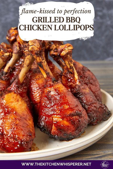 Chicken Lollipops are a delicious, flavorful, and fun-to-eat twist on classic grilled chicken! Fire up the grill today and elevate your BBQ game with flame-kissed bbq chicken lollipops. Fire up the Flavor with Grilled BBQ Chicken Lollipops, chicken drumsticks, bbq chicken drumsticks, chicken lollipops, yoder smoker chicken, grilled chicken Bbq Chicken Lollipops, Yoder Smoker, Smoker Chicken, Lollipop Chicken, Grilled Chicken Drumsticks, Bbq Chicken Drumsticks, How To Make Bbq, Chicken Lollipops, Chicken Grilled