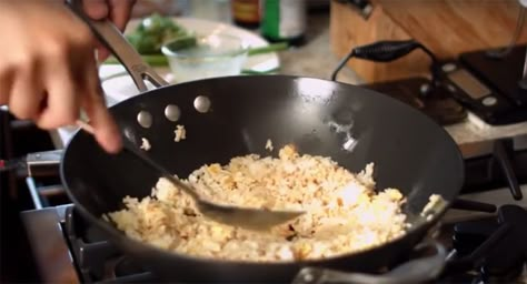 Get the recipe for Chef Jet Tila's classic fried rice with chicken, the perfect addition to your weeknight dinner lineup. Learn how to make it here. Jet Tila Fried Rice Recipe, Chef Jet Tila Recipe, Jet Tila Pad Thai Recipe, Jet Tila Fried Rice, Jet Tila Recipes, Ready Jet Cook, Chef Jet Tila, Jet Tila, Rice With Chicken