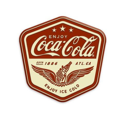 Enjoy Coca-Cola Wings Logo Decal Logo #logo logos #logos vintage logo #vintagelogo vintage logos #vintagelogo vintage logo design #vintagelogodesign vintage logo ideas #vintagelogoideas 1.49 Cola Wings, Coca Cola Bottles, Vintage Logos, Coke Cola, Logos Ideas, Clean Look, Retro Sign, Wings Logo, Vintage Logo Design