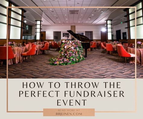 Non Profit Fundraising, Fundraiser Event, Drake Hotel, Wedding Table Linens, Events Decor, Event Themes, Fundraising Events, Raise Money, Chair Decorations