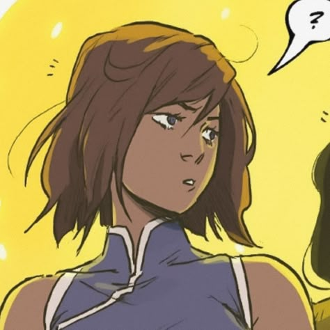 Korra Icon, Korra Comic, Muscles, Hair, Anime, Blue