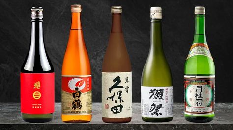 12 Top-Rated Sake Brands, Ranked Yummy Alcoholic Drinks, Alcoholic Beverage, Sake Bottle, Wine Food Pairing, Tasting Table, Wine Pairing, Taste Testing, Top Ten, Wine Recipes