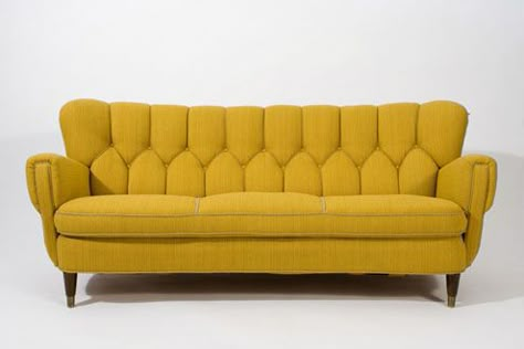 I'd have this one in my drawing room I think! Ormanlık Alan, Yellow Couch, Danish Sofa, Sofa L, Yellow Sofa, Teak Sofa, Retro Industrial, Take A Seat, Mid Century Furniture