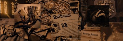 Dark Brown Layout Twitter, Long Widget Aesthetic, Dark Academia Wallpaper, Aesthetic Header, Hufflepuff Aesthetic, Twitter Backgrounds, Twitter Header Pictures, Hogwarts Aesthetic, Twitter Header Photos