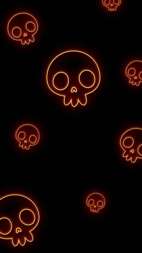 Neon Halloween Wallpaper, Neon Halloween Aesthetic, Spooky Backdrop, Phone Wallpaper Halloween, Halloween Profile, Eevee Wallpaper, Skulls Wallpaper, 2023 Wallpapers, Halloween Wallpaper Iphone Backgrounds