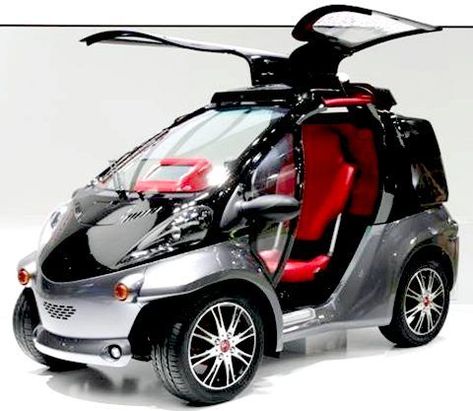 Mini Concept, Small Electric Cars, Audio Mobil, Tiny Cars, Smart Auto, Smart Car, City Car, Dune Buggy, Futuristic Cars