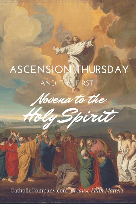 Ascension Thursday, The Ascension Of Jesus, Church Calendar, Ascension Of Jesus, White Robes, King Of Heaven, Ascension Day, Fathers Rights, Christian Graphic Design