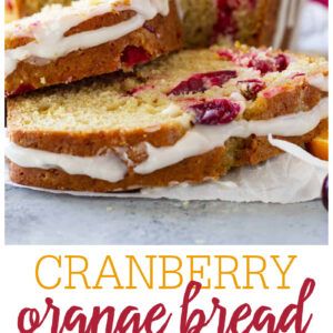 Gluten Free Cranberry Bread, Orange Cranberry Bread, Orange Bread Recipe, Citrus Glaze, Cranberry Bread Recipes, Orange Bread, Cranberry Orange Bread, Leftover Cranberry Sauce, Holiday Bread