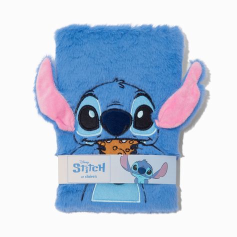 Disney Stitch Claire's Exclusive Cozy Notebook Stitch Notebook, Stitch Things, Stitch Items, Stitch Pajamas, Bday Wishlist, Stitch Stuff, Design Notebook, Cute Items, Stitch Gift