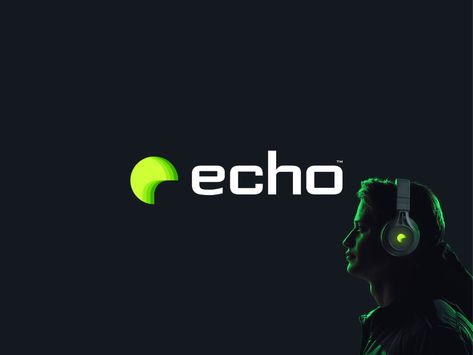 Echo Logo, Audio Logo, Dj Logo, Game Studio, Circle Logo Design, Circle Logo, Design Icon, Circle Logos, Studio Logo