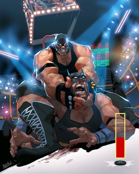 1,891 Likes, 2 Comments - @dccomicsfinest on Instagram: “By Ifesinachi Orjiekwe #Batman #Bane #DC #DCComics” Bane Batman, Batman Fan Art, Wrestling Posters, Me And My Friend, Univers Dc, Dc Villains, Batman Universe, Dc Comics Artwork, Batman Family