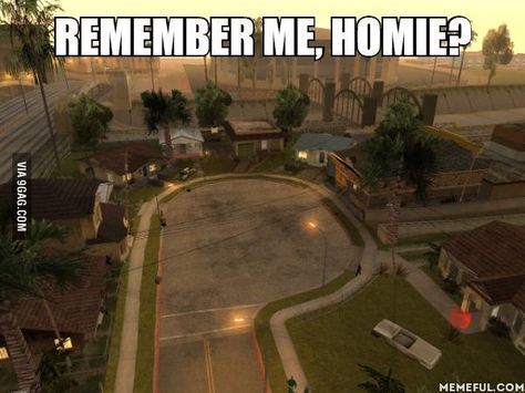 Childhood nostalgia  OG! Grove Street Families, Grand Theft Auto Series, Grove Street, Gta Sa, Gta San, V Games, Gta San Andreas, Iphone Games, Rockstar Games