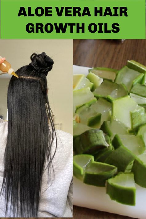 Homemade Hair Growth Oil, Best Hair Growth Oil, Aloe Vera Oil, Aloe Vera For Hair, Homemade Body Butter, Homemade Hair Products, Healthy Hair Tips, Hair Essentials, Hair Growth Oil