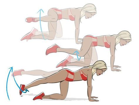 HOW TO DO: Fire Hydrant, Kick Back Crossover - Women's Health UK Fire Hydrant Workout, Back Strengthening Exercises, Book Mood, Core Strength Training, Leg Exercise, Core Exercise, Leg Workout At Home, Bum Workout, Natasha Oakley