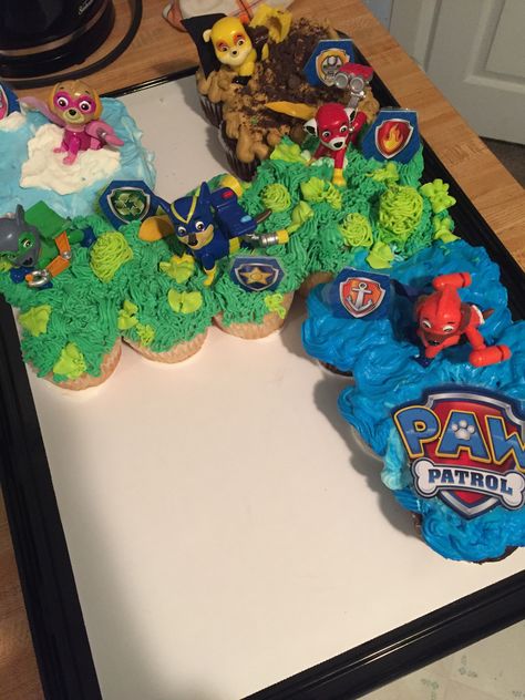 Paw patrol cupcake cake number 4 Number 4 Cupcake Cake Paw Patrol, Number 4 Cake Paw Patrol, Number 5 Paw Patrol Cake, Paw Patrol Dog Bone Cake, Diy Paw Patrol Cupcakes, Paw Patrol Number 4 Cake, 4th Paw Patrol Birthday, Number 3 Paw Patrol Cake, Cupcake Cake Paw Patrol