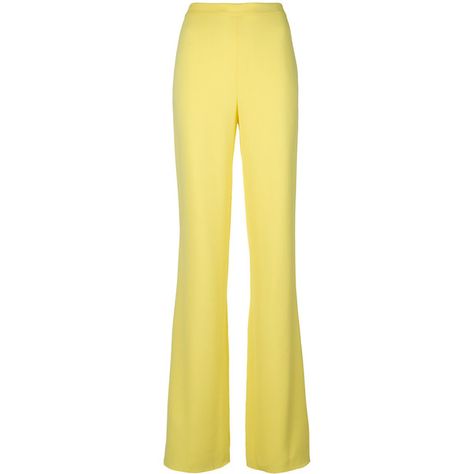 Emilio Pucci flared wide-leg trousers ($705) ❤ liked on Polyvore featuring pants, flared trousers, emilio pucci pants, wide leg flare pants, pastel pants and beige pants Yellow Flare Pants, Pastel Pants, Pants Png, Yellow Pants, Beige Pants, Flare Trousers, Emilio Pucci, Bootcut Jeans, Flare Pants