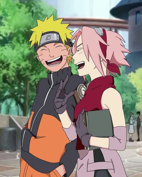 Honestly don’t ship them, but they look so cute here🥰 Naruto And Sakura, Kakashi Hokage, Sakura Naruto, Naruto Show, Naruto Sakura, Sakura Icons, Arte Ninja, Naruto 1, Doremon Cartoon