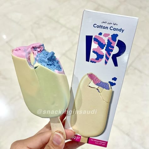 Ice Cream Dessert Bar, Cotton Candy Ice Cream, Instagram Review, Candy Ice Cream, I Did It Again, Ice Cream Dessert, Baskin Robbins, Foto Baby, Yummy Comfort Food