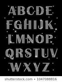 Hot Fix Rhinestone Ideas Diy, Diy Crafts Easy At Home, Black Baby Art, Rhinestone Alphabet, Rhinestone Templates, Rhinestone Designs Templates, Rhinestone Designs Pattern, School Shirt Designs, Bling Crafts