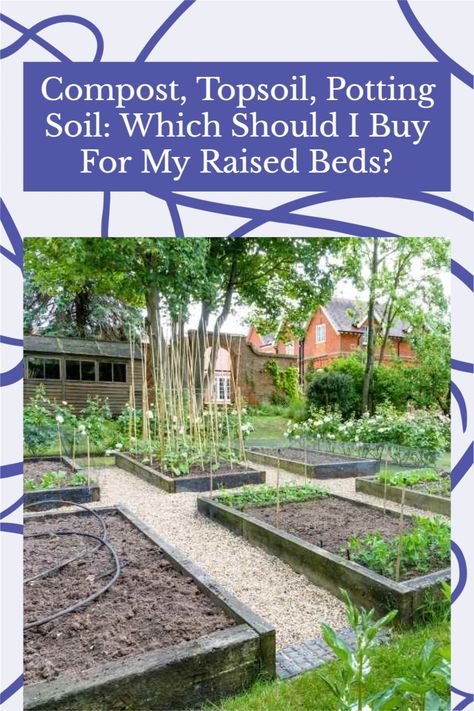 Top Soil For Garden, Raised Bed Soil Layers, Raised Garden Bed Soil Layers, Raised Bed Soil Mixture, Easy Raised Garden Bed, Raised Garden Bed Soil, Vegtable Garden, Raised Garden Bed Ideas, Growing Tomato