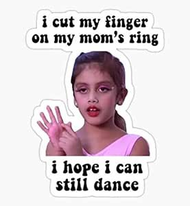 Dance Moms Vivi Anne Mom's Ring Sticker - Sticker Graphic - Auto, Wall, Laptop, Cell, Truck Sticker for Windows, Cars, Trucks Ring Sticker, Dance Moms Memes, Tvd Quotes, Sticker Graphic, Vinyl Bumper Stickers, Truck Stickers, Mom Ring, Dance Moms, Car Stickers