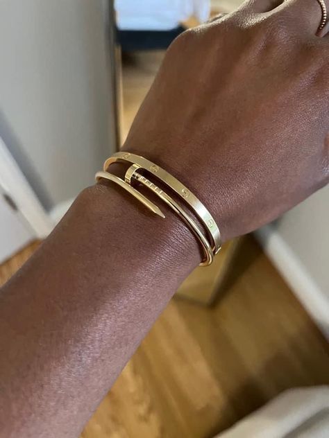 Dope Jewelry Accessories, Nail Bracelet, Wrist Candy, Mens Gold Bracelets, Bangles Jewelry Designs, Dope Jewelry, Jewelry Fashion Trends, Classy Jewelry, Jewelry Lookbook