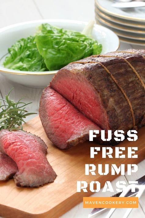 Tender, inexpensive and so easy to make! All great reasons to make this delicious rump roast. This beef rump roast recipe is perfect for a comforting dinner with family and friends. For leftovers, sliced beef roast is perfect for sandwiches. #rumproast #rumproastintheoven #rumproastrecipe #howtocookarumproastintheoven #tenderrumproastintheoven #easyrumproastintheoven #cookingarumproastintheoven #potroast #roastbeef #beefrumproast #roastbeefsandwich #roastbeefdinner #howtocookarumproast Cab Rump Roast Recipes, Cooking A Rump Roast In The Oven, How To Cook A Rump Roast In The Oven, Beef Rolled Rump Roast Recipes, Rolled Rump Roast Recipes Crockpot, Rolled Rump Roast Recipes, Beef Rump Roast Recipes, Rolled Rump Roast, Rump Roast In The Oven